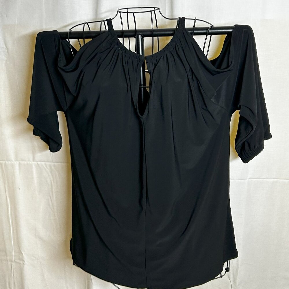 White House Black Market, Large blouse, Open Shoulder Sleeve